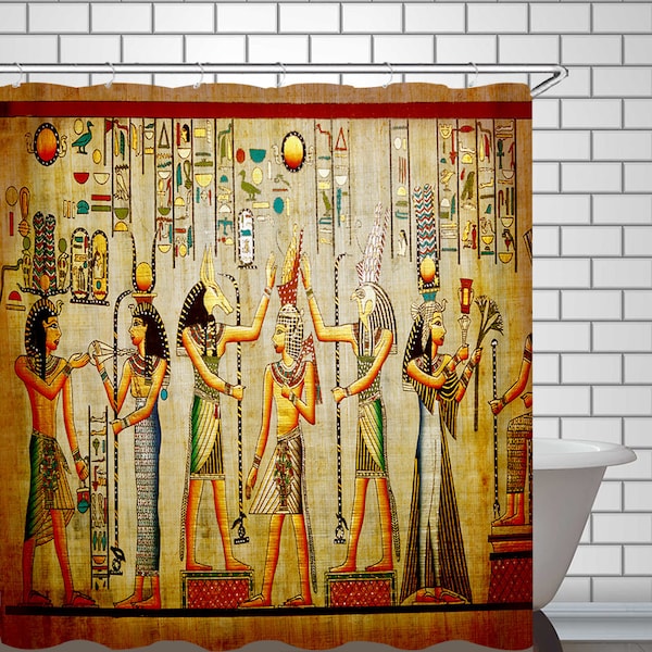 Egyptian Themed Curtains Etsy