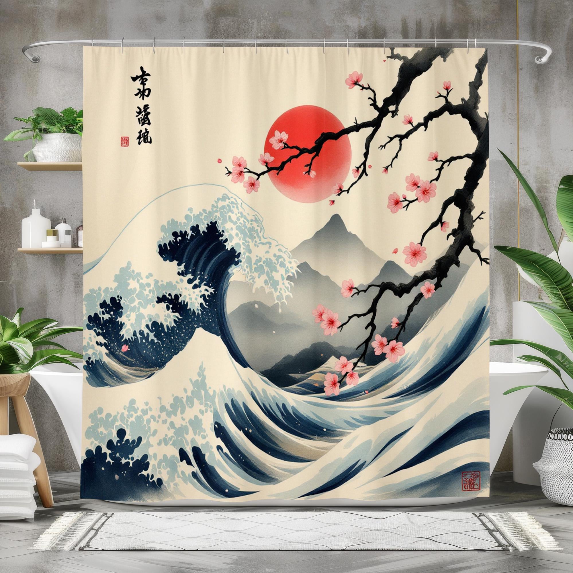 Cortinas de Baño de Yin Yang