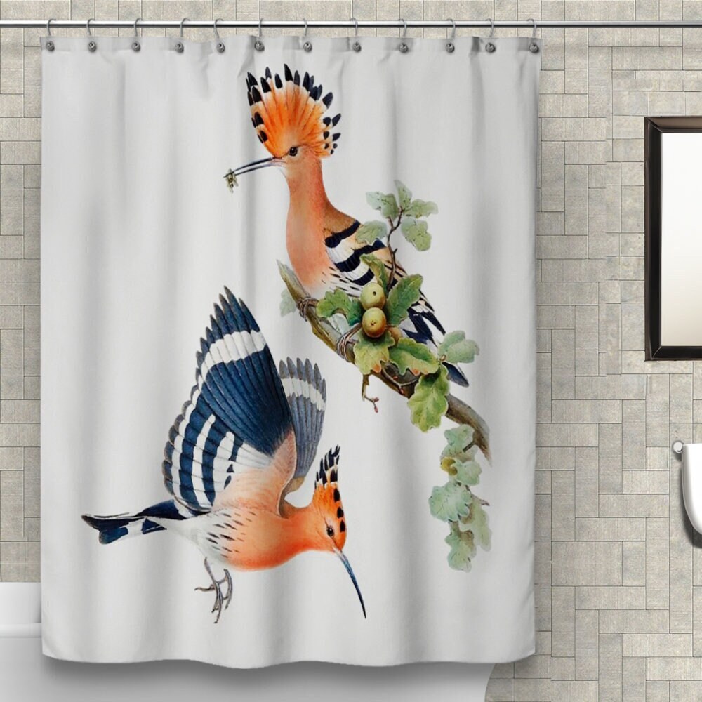 Bird shower curtain discount