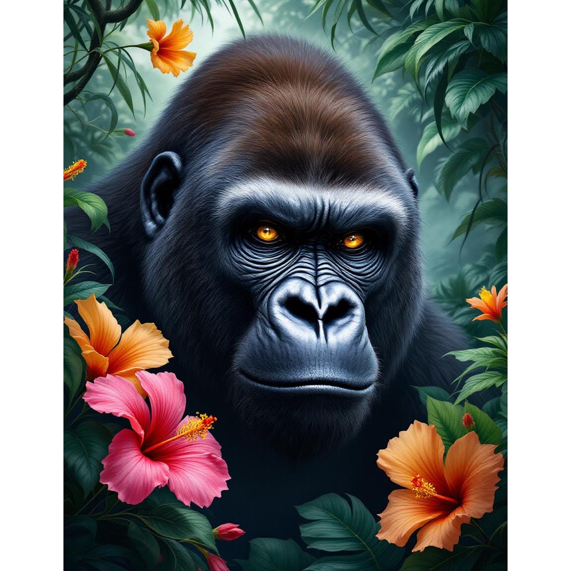 Gorilla Diamond - Etsy