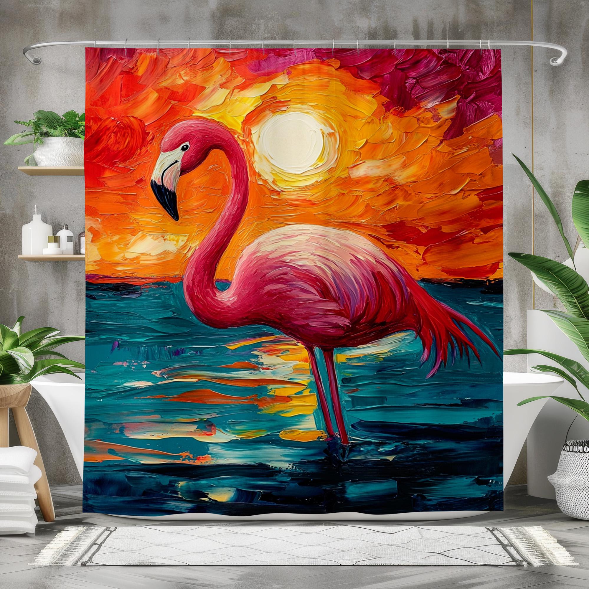 17さん専用 カーテン【YH941】 フラミンゴ（オーダーサイズ）｜カーテン激安 通販