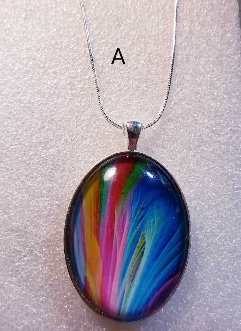 Bright Large Cabochon Necklace