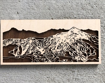 Big Sky Trail Map Etsy