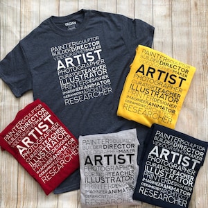 Artist Shirt / Art Teacher Shirt / NAEA Shirt