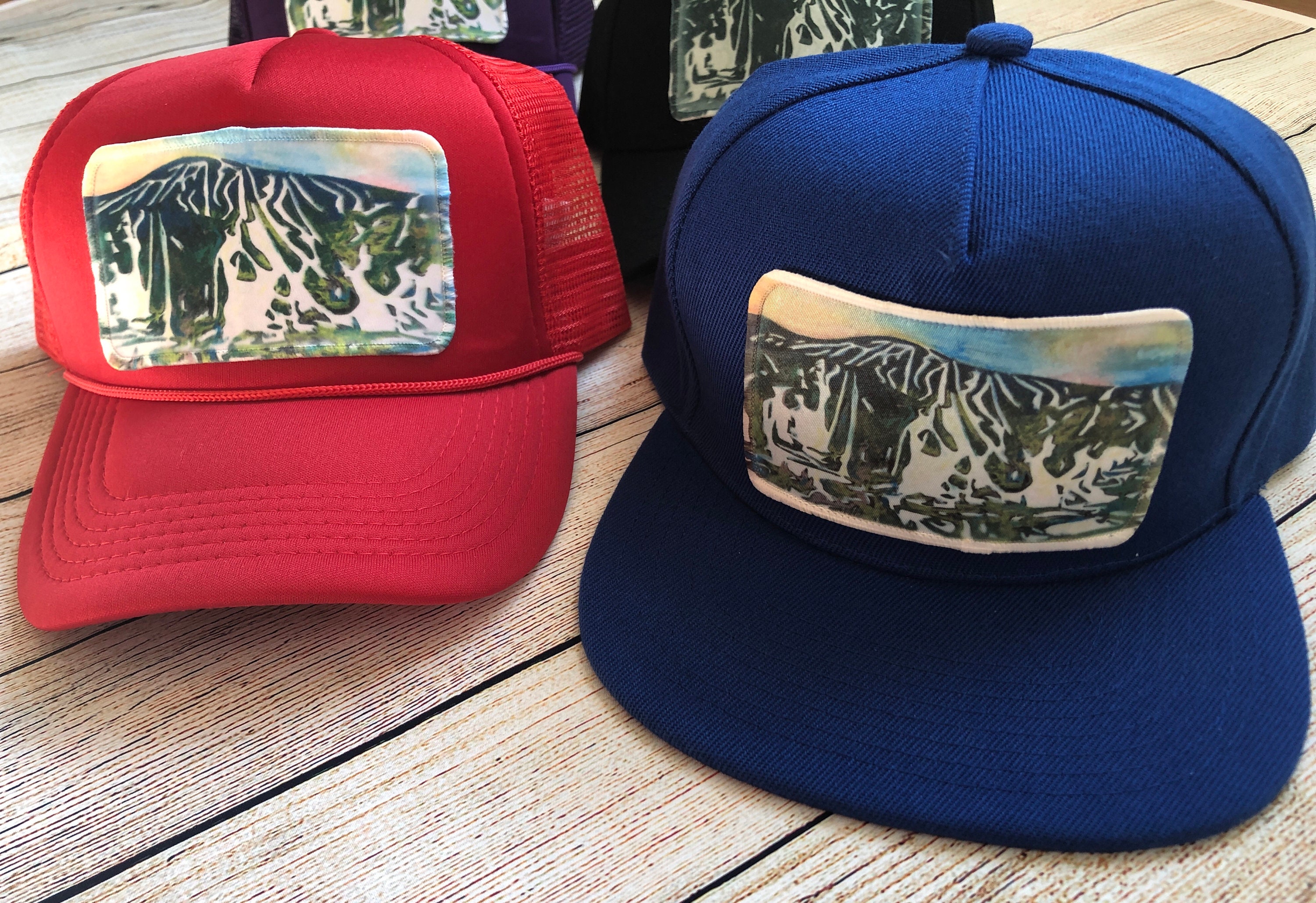 Sugarloaf Mountain Patch Hat / Sugarloaf Ski Resort Hat / Etsy