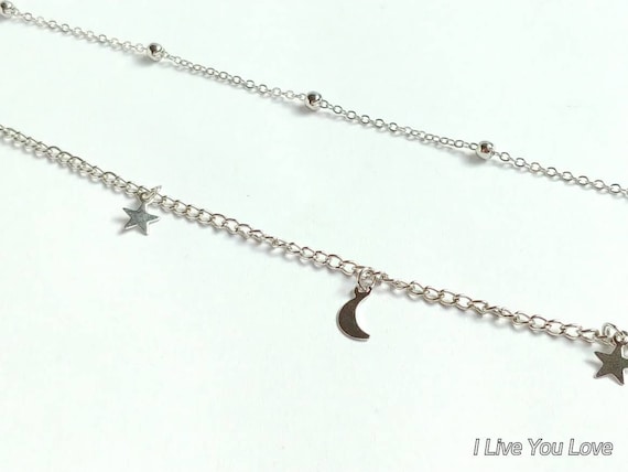 Celestial Hair Chain-moon Bridal Headband-star Hair  display picture 2