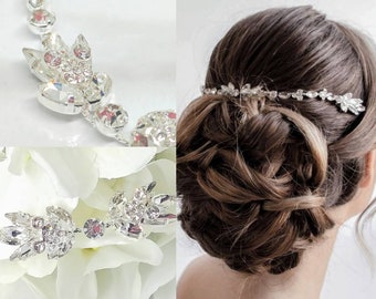 Mouse Ears Hidden Mickey Bridal Hair Chain-Forehead Jewelry-Silver Boho Hair Accessories-Disney Bride-Silver Disney Ears-Disney Wedding