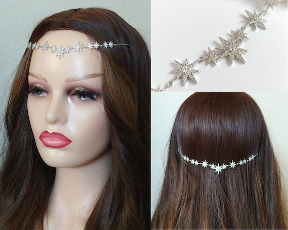 Set Di 5 Forcine Per Capelli Con Rosa - Bianco E Nero, 55mm, Per Capelli Piatti E Acconciature Eleganti