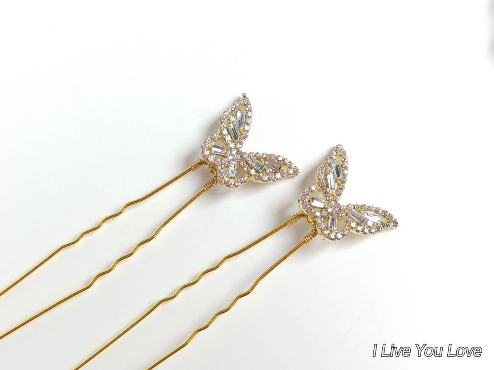 Bridal Hair Pin Setgold Bridal Hair Accessoriesgold Wedding Etsy