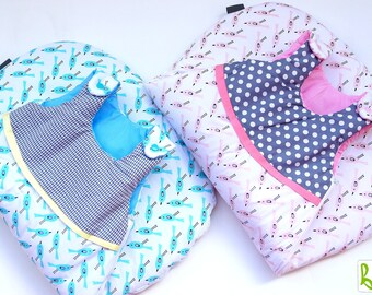 0-6 Monate Baby Schlafsack Gr. 70 gefüttert, für Mädchen oder Jungen