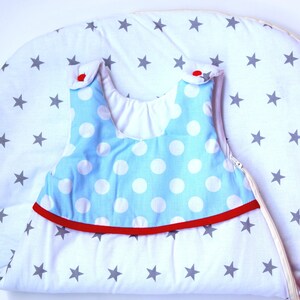 Baby Schlafsack 0-6 Monate Größe 70 für Mädchen oder Jungen Bild 3