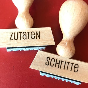 BESTSELLER stempel nach DEINEM wunsch mit name, text od. spruch / namensstempel / textstempel /personalisierter individualisierter stempel Bild 7