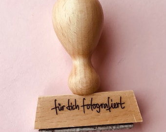 VOTRE tampon de lettrage avec le mot souhaité ! ou ici aussi : photographié pour vous / cadeau pour les photographes, pour vos photos + pour le livre photo