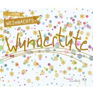 WEIHNACHTS- wundertüte - lass dich überraschen... bunte überraschung! ... wähle aus drei größen: klein, MiTtEL oder GROOOOSS