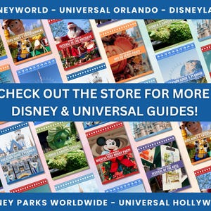 2026-2027 Universal Orlando Vacation Planner PDF | Original Design | 3 Parks | Rides, Entertainment, Dining, Express Pass | Free Update image 9