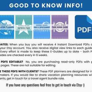 2026-2027 Universal Orlando Vacation Planner PDF | Original Design | 3 Parks | Rides, Entertainment, Dining, Express Pass | Free Update image 8