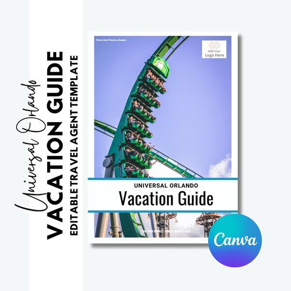 Universal Orlando Vacation Guide - Travel Agent Editable Template