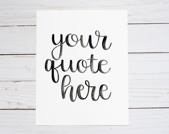 Hand Lettered Sign | Etsy