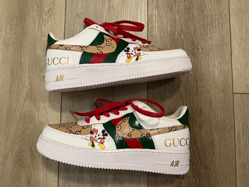 Mickey & Minnie Custom Nike Air Force 1 Designer Mickey