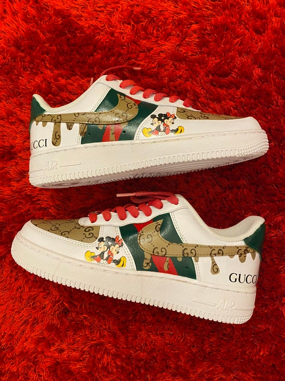 Mickey \u0026 Minnie Custom Nike Air Force 1 