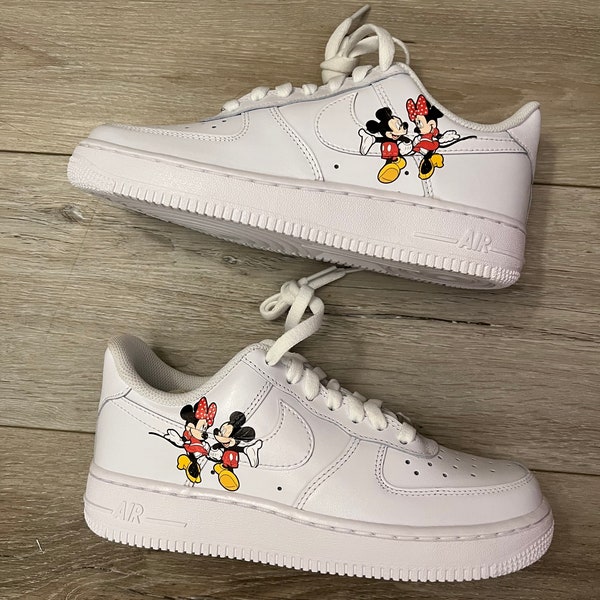 Topolino e Minnie Nike Air Force 1 personalizzata