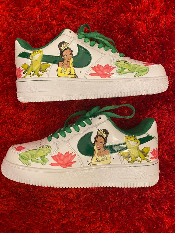 Disney Princess Custom Nike Air Force 1 Etsy