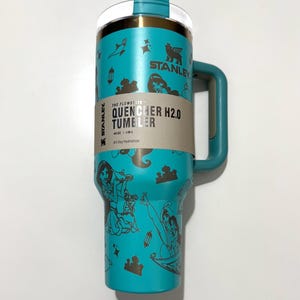 Jasmine Disney-Inspired Princess Custom Laser Engraved  Stanley tumbler Cups 40 ozs
