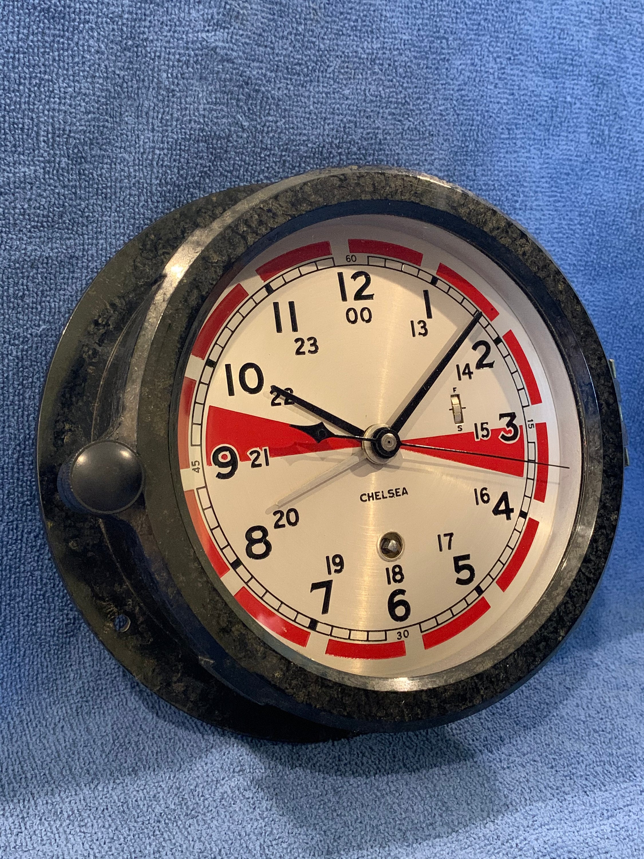 FULLY RESTORED 1965 Chelsea Radio Room Ships Clock Etsy