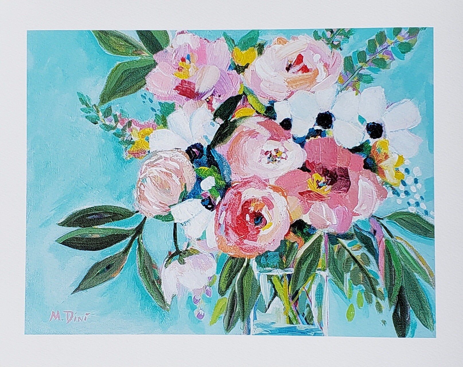 Floral giclee print floral giclee art print flower art home Etsy