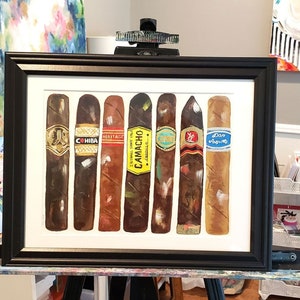 Cigar Printable Art, Download Wall Art, Bar Decor Art Printable, Bar ...