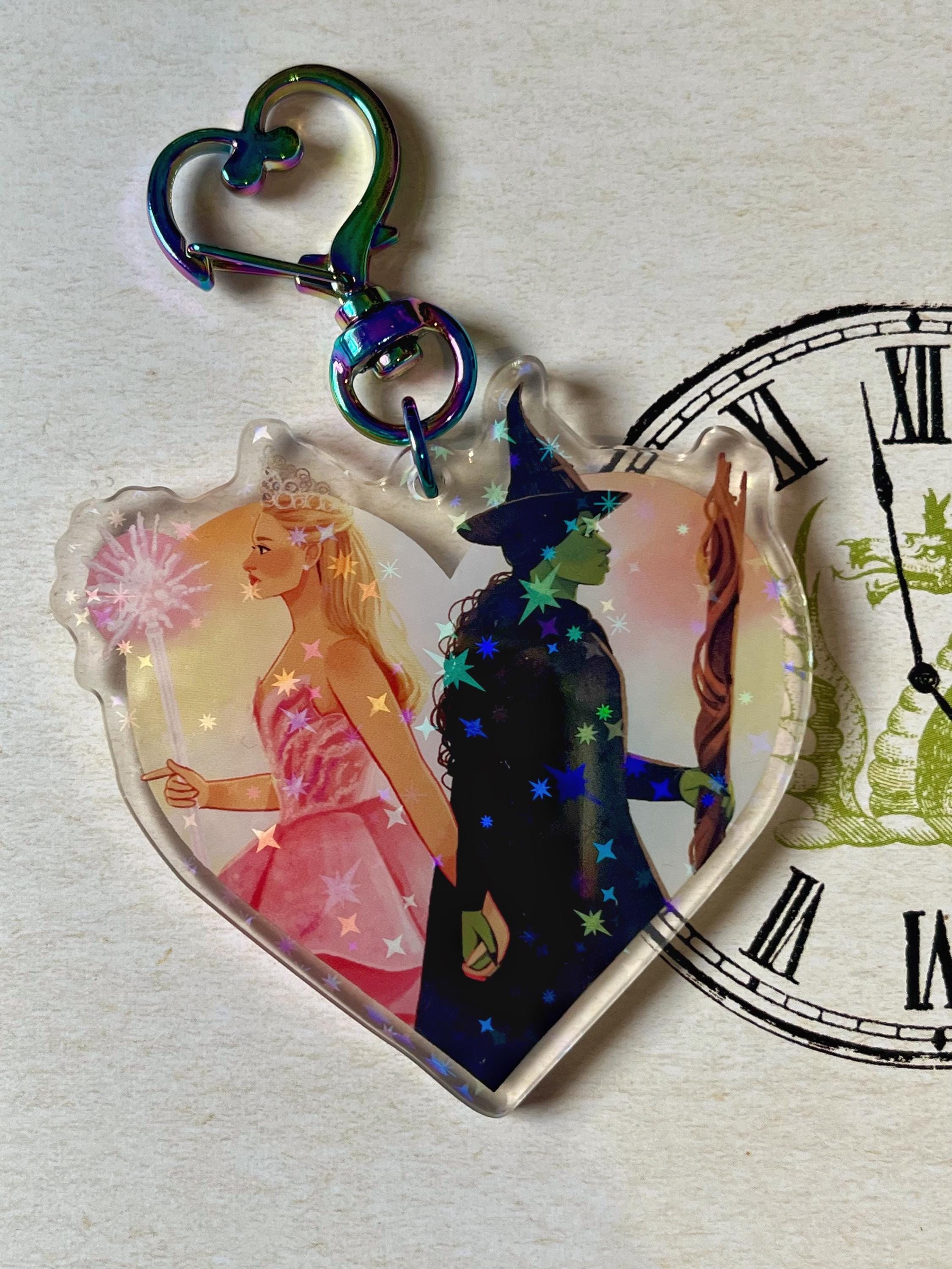 Elphaba and Glinda - Wicked - Star Pattern Holographic Acrylic