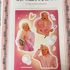Wicked Sticker Sheet - Glinda