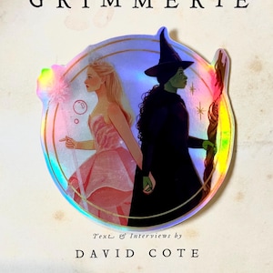 Elphaba and Glinda Holographic sticker