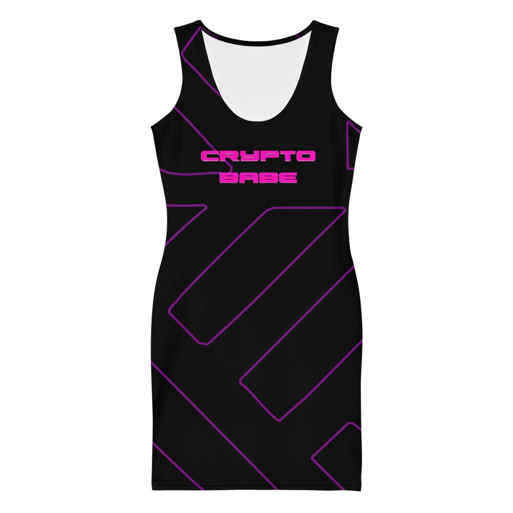 Crypto Babe Bodycon Dress