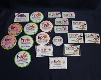 Vintage Disney Epcot Festival Pins