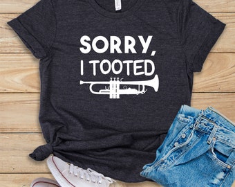 The evolution of a trumpet player Kids Printed T-Shirt