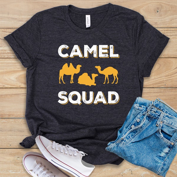 Camel Squad • Shirt • Tank Top • Hoodie • Camel T-Shirt • Funny Camel Tee • Camel Lover Tee Design • Camel Gift Design • Camel Shirt