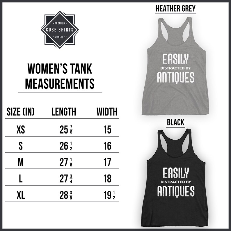 Easily Distracted by Antiques / Shirt / Tank Top / Hoodie / Etsy