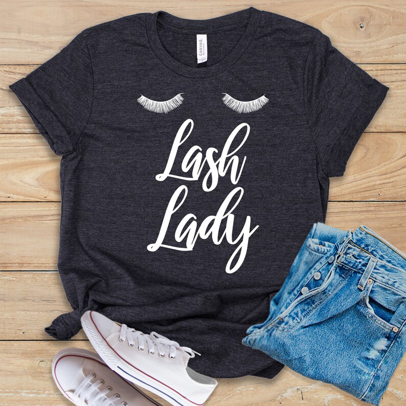 Lash Lady / Shirt / Tank Top / Hoodie / Hair Dresser Tee / | Etsy