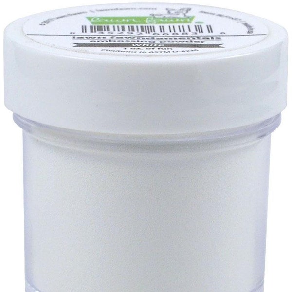 NEW! Lawn Fawn textured white embossing powder