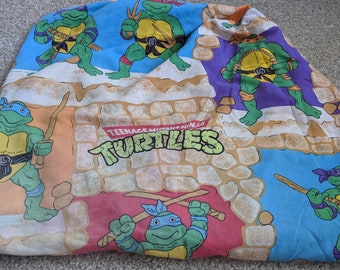 Vintage Ninja Turtle Bedding Etsy
