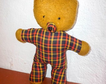 ヴィンテージ ウォーカーズ テディベア：タータンベスト付き 6インチ