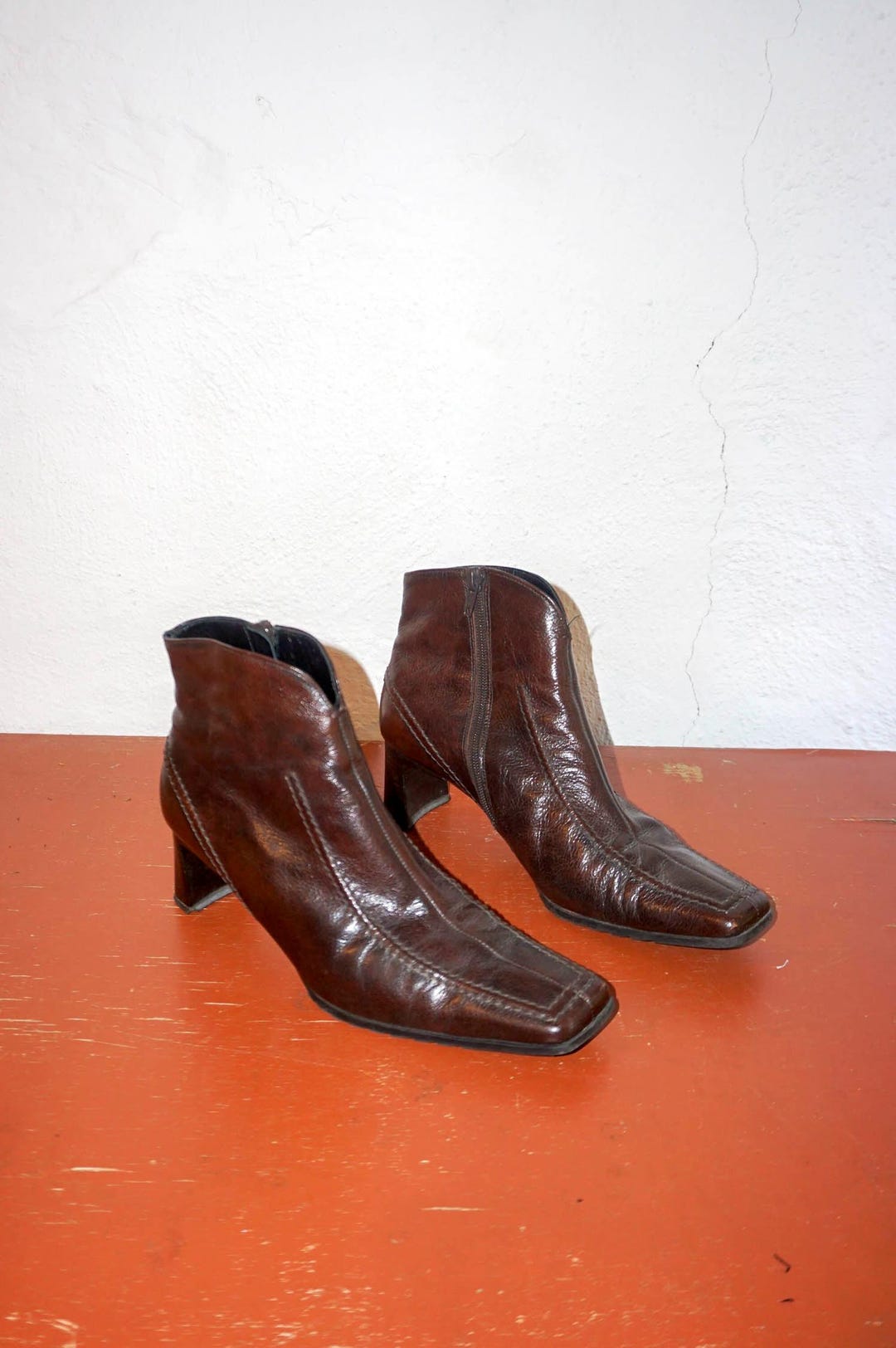 Bruna Square Toe Ankle Boots main image 1