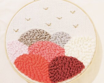 100 Écheveaux Fil de Broderie Point de Croix Fil Avec Un Poinçon de Stylo À Zl
