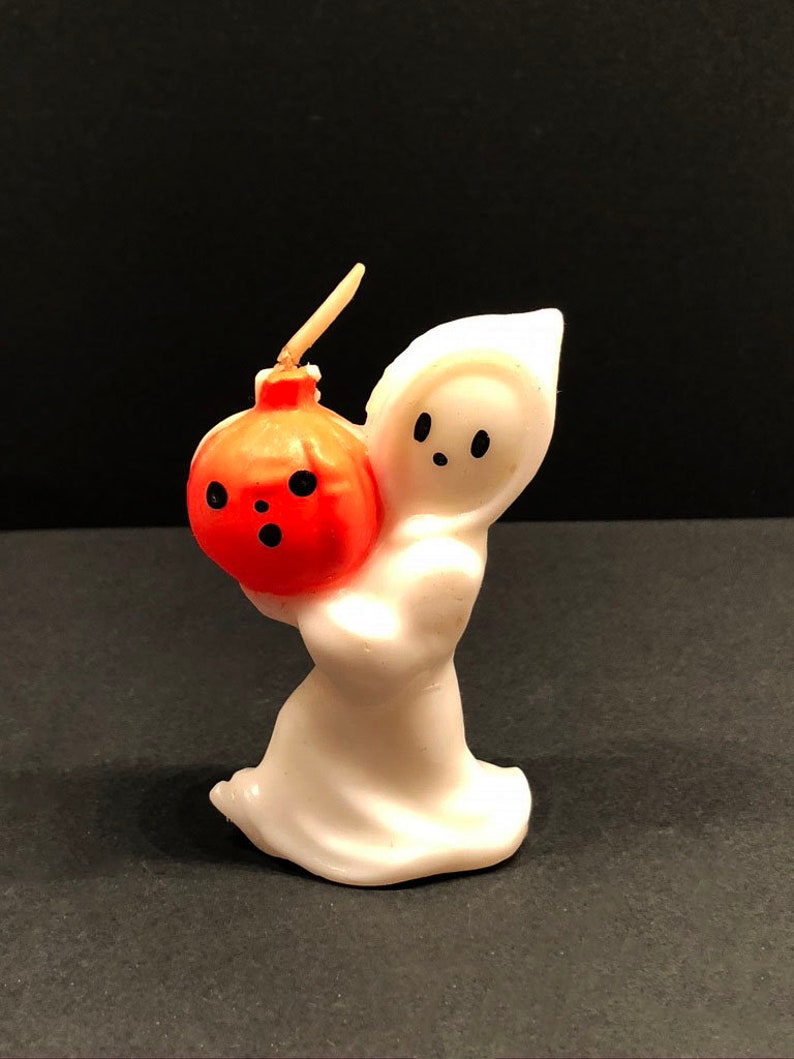 Gurley Halloween Ghost Candles w/Pumpkin Spectre Spirit Etsy