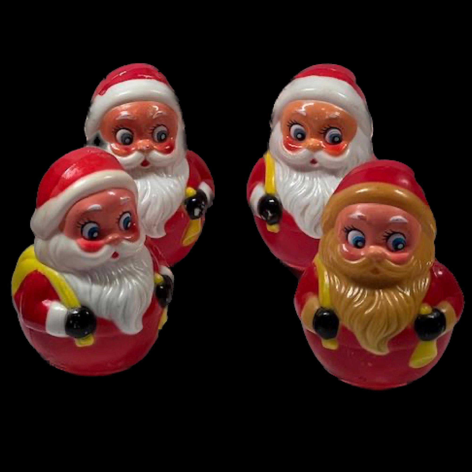 Roly Poly Santa - Etsy