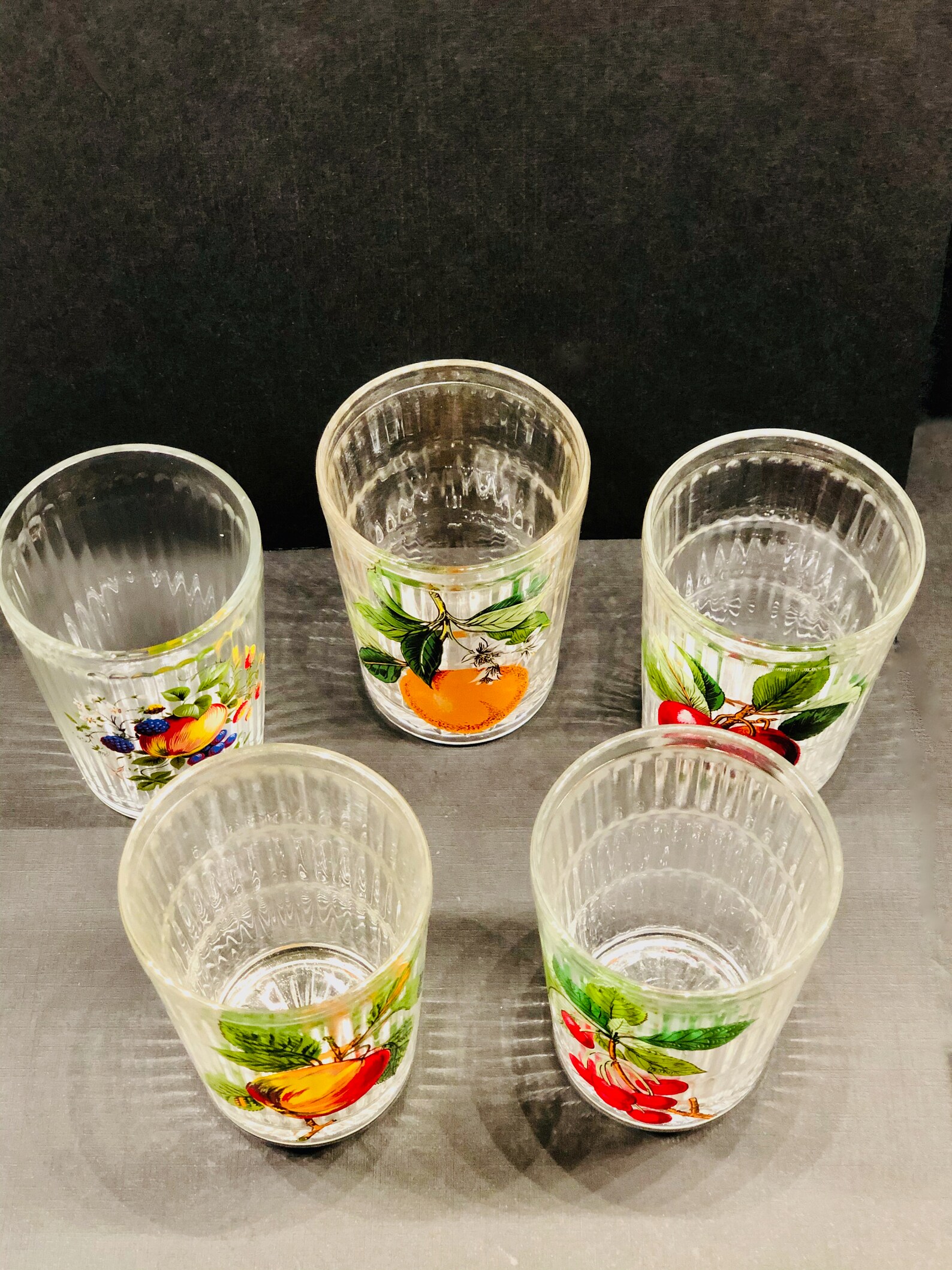 West Virginia Glass Specialty Co orchard Fruit Etsy