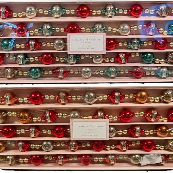 Glass Bead Garland Etsy