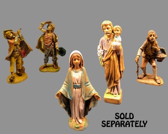 Vintage Fontanini Pellegrini Nativity Creche Figures  Religious Christmas Figures Sold Individually