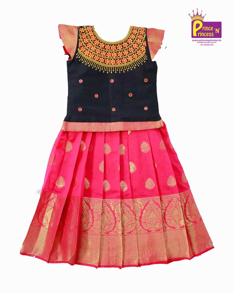 pattu pavadai for 4 year old